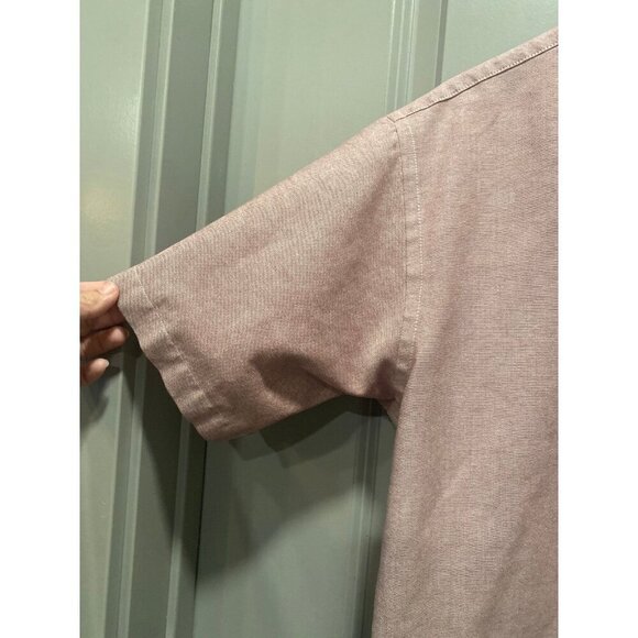 Stafford Wrinkle-Free Short Sleeve Shirt | 15 1/2 Athletic Fit- Father's Day! - Picture 4 of 5